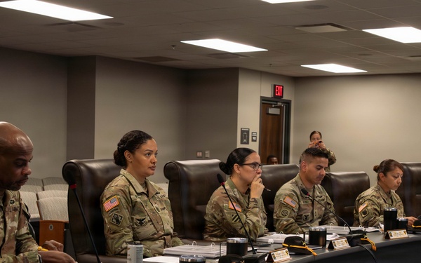U.S. Army Soldiers compete in the 1st Cavalry Division Career Counselor of the Year Competition