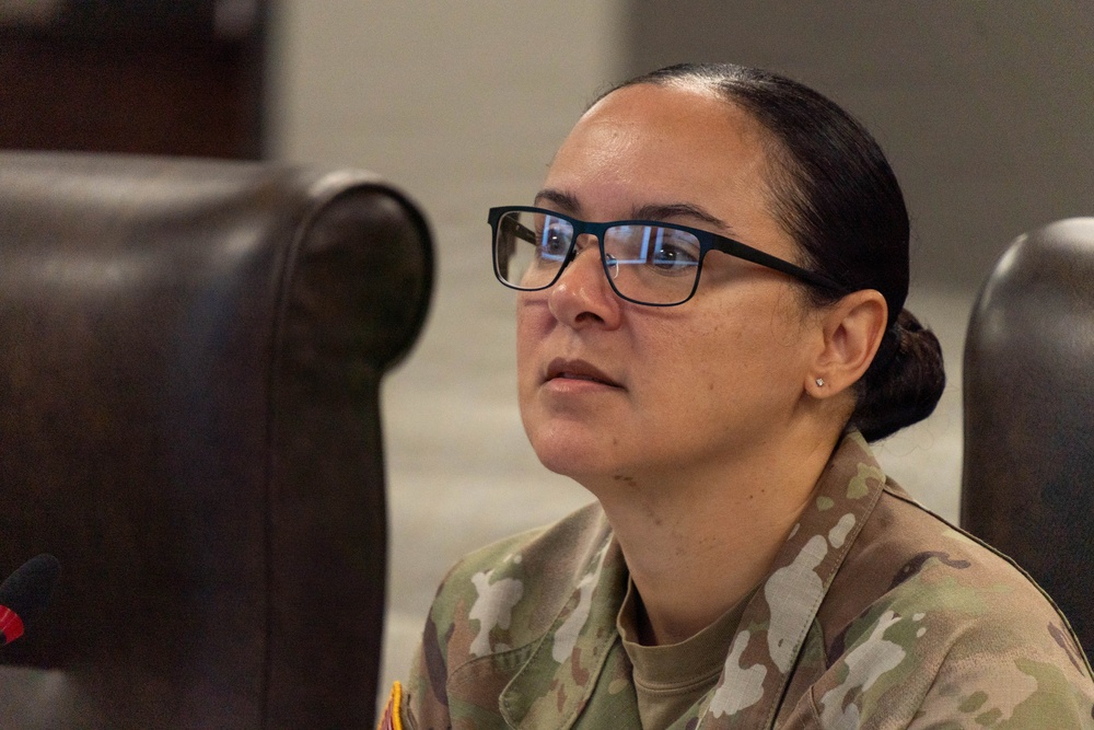 U.S. Army Soldiers compete in the 1st Cavalry Division Career Counselor of the Year Competition