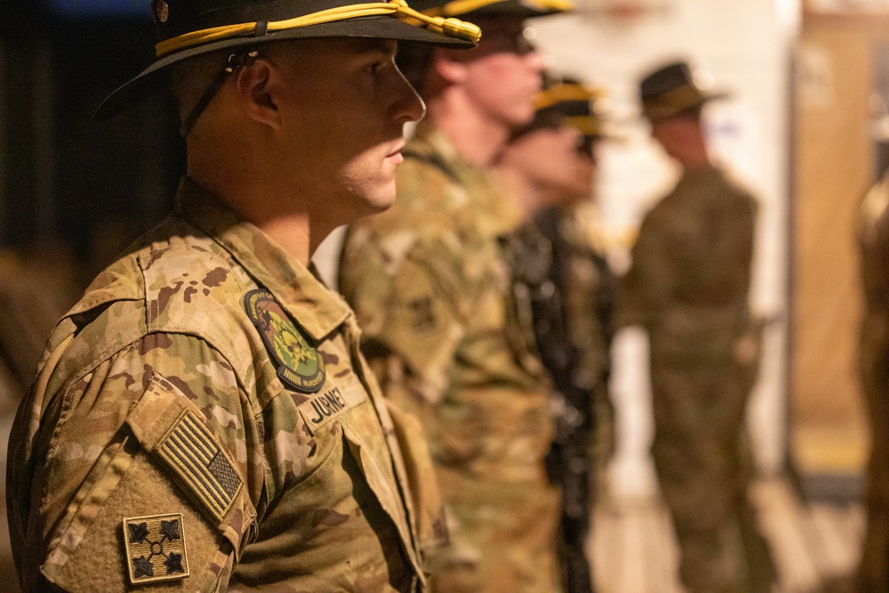 Task Force Nighthawk Patching Ceremony