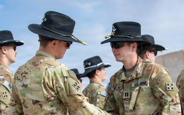 Task Force Nighthawk Patching Ceremony