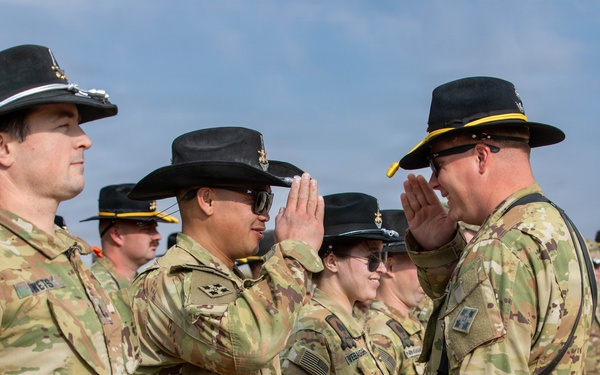 Task Force Nighthawk Patching Ceremony