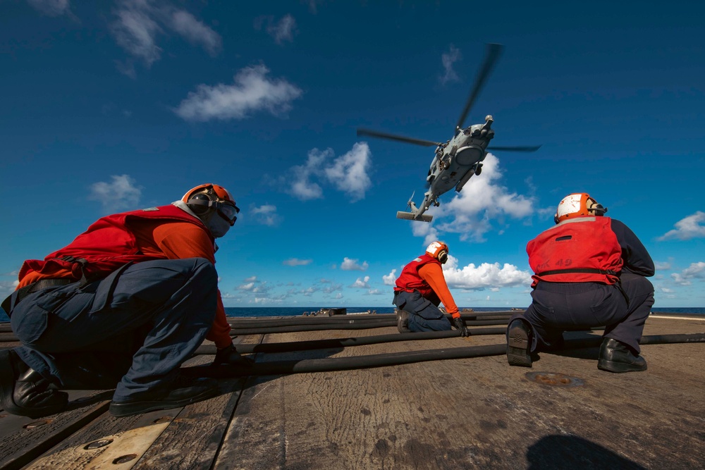 USS Winston S. Churchill Flight Quarters