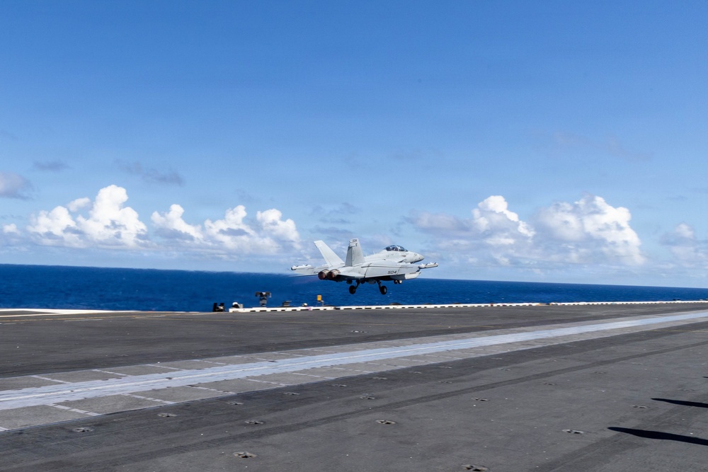 USS Gerald R. Ford (CVN 78) Conducts Flight Operations