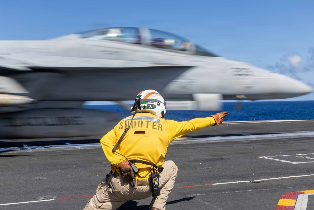 USS Gerald R. Ford (CVN 78) Conducts Flight Operations