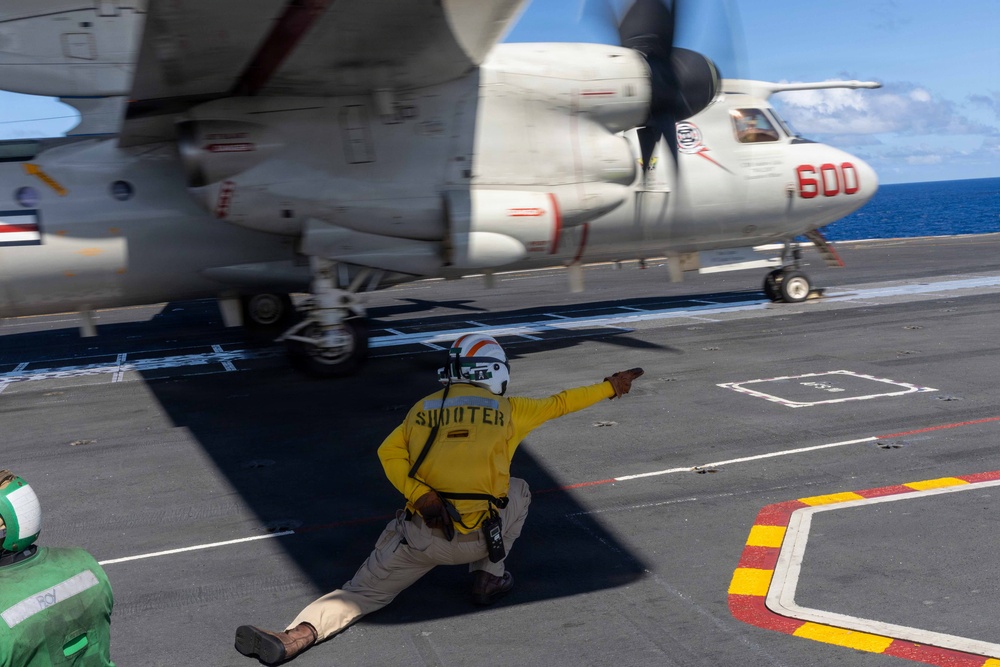 USS Gerald R. Ford (CVN 78) Conducts Flight Operations