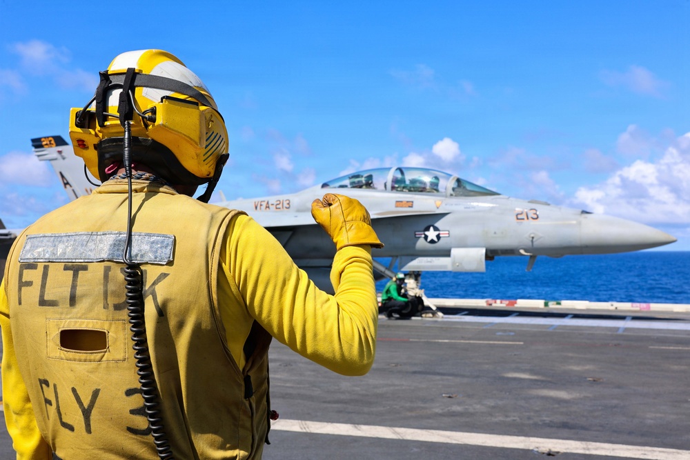 USS Gerald R. Ford (CVN 78) Conducts Flight Operations