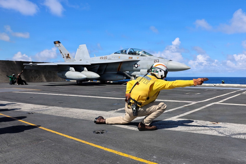 USS Gerald R. Ford (CVN 78) Conducts Flight Operations