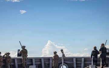 22nd MEU(SOC) | USS Fort Lauderdale Conducts Strait Transit Operations