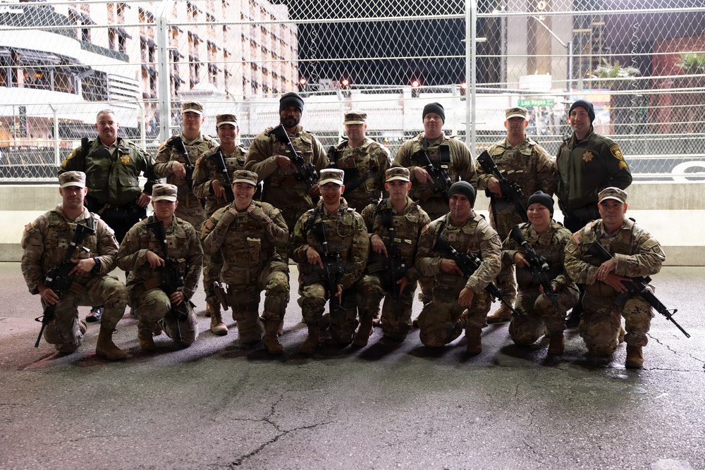 Nevada National Guard Completes Third Year of Formula 1 Support in Las Vegas