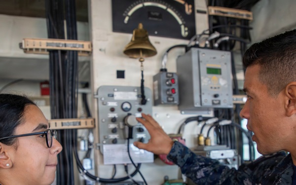 U.S. Coast Guard Cutter Hickory conducts subject matter expert exchange