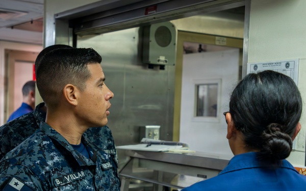 U.S. Coast Guard Cutter Hickory conducts subject matter expert exchange