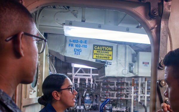 U.S. Coast Guard Cutter Hickory conducts subject matter expert exchange