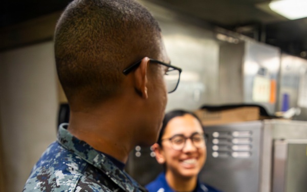 U.S. Coast Guard Cutter Hickory conducts subject matter expert exchange