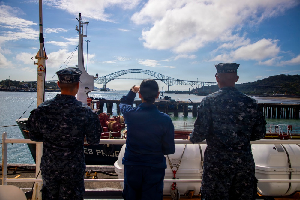 U.S. Coast Guard Cutter Hickory conducts subject matter expert exchange