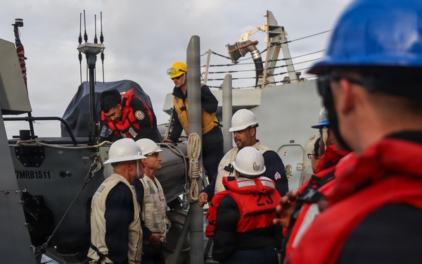 Small Boat Operations with the crew of USS Paul Ignatius (DDG 117)