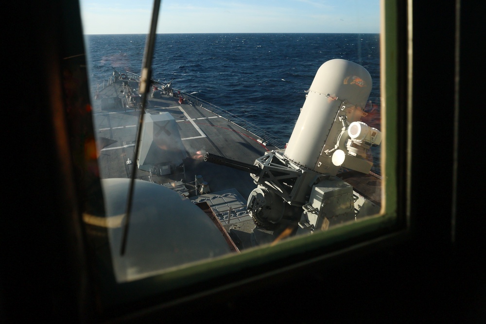 USS Paul Ignatius (DDG 117) conducts a Live Fire Gunnery Exercise