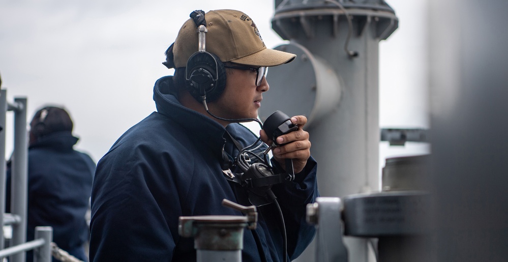 USS Essex departs Naval Base San Diego