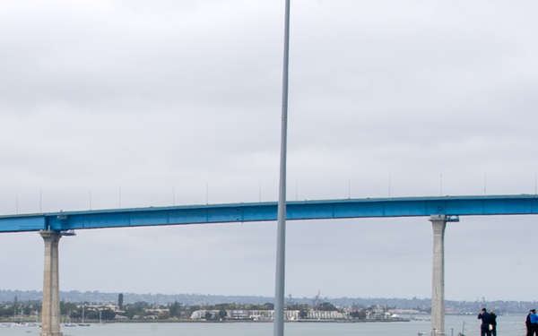 USS Essex gets underway