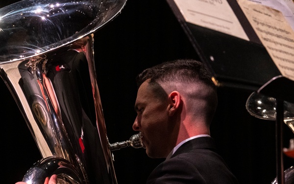 The United States Navy Band Performs a Concert at Kenmore Middle School