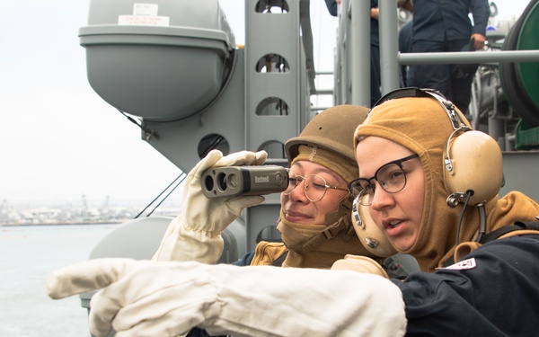 USS Essex gets underway