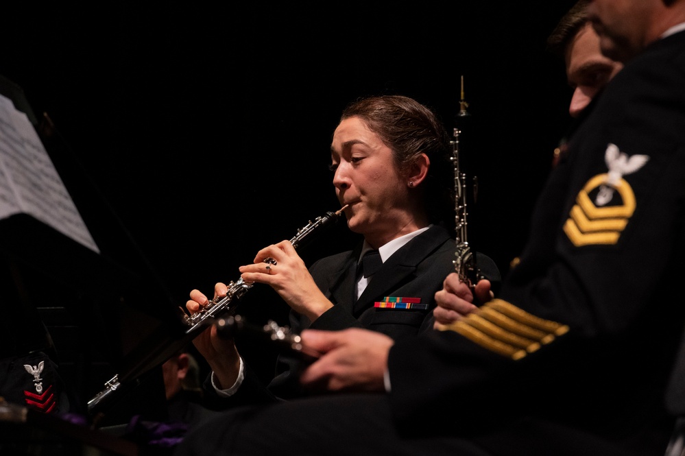 The United States Navy Band Performs a Concert at Kenmore Middle School