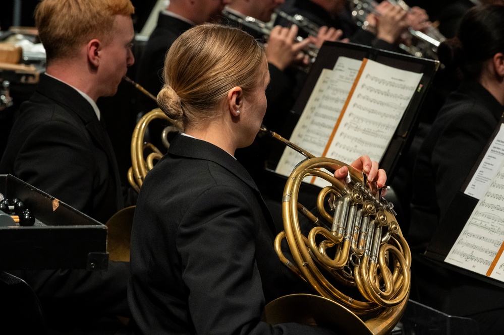 The United States Navy Band Performs a Concert at Kenmore Middle School