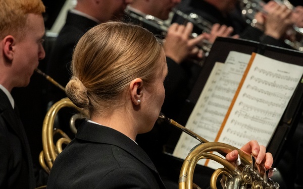 The United States Navy Band Performs a Concert at Kenmore Middle School