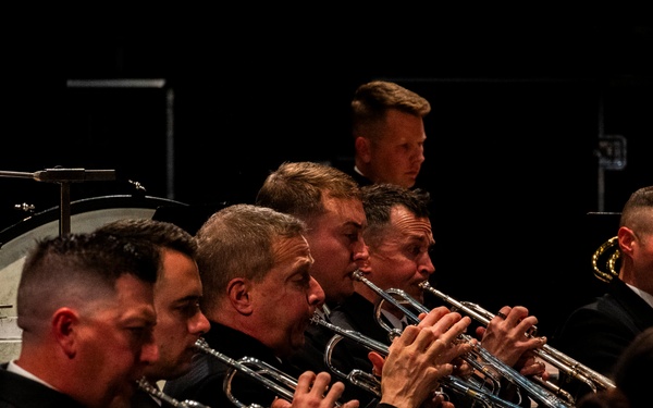 The United States Navy Band Performs a Concert at Kenmore Middle School