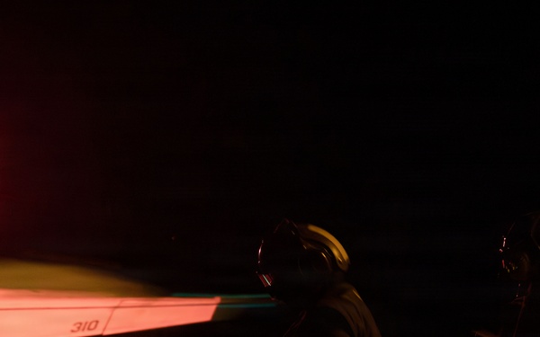 USS Gerald R. Ford (CVN 78) Night Flight Operations