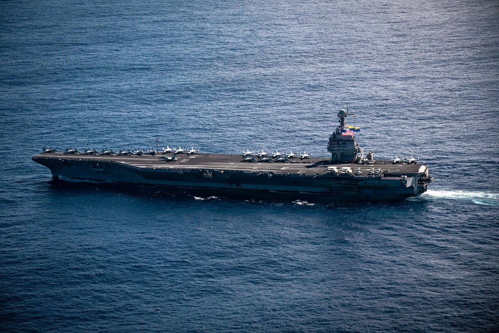 Gerald R. Ford Carrier Strike Group Operations