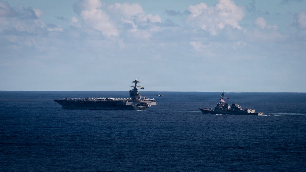 Gerald R. Ford Carrier Strike Group Operations