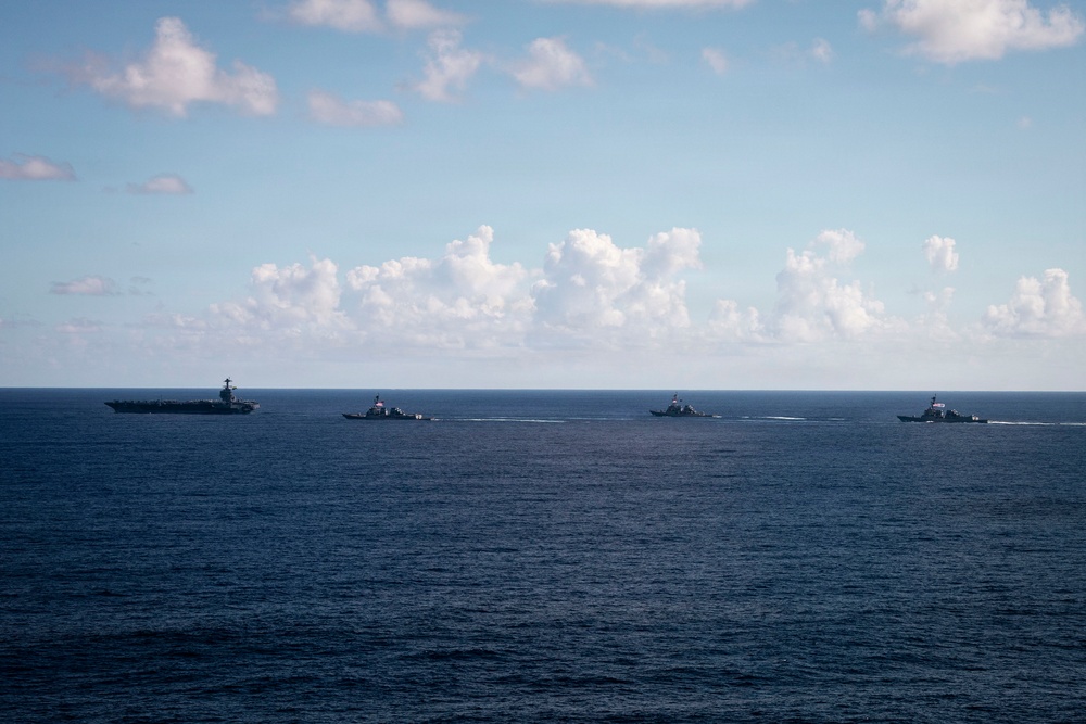 Gerald R. Ford Carrier Strike Group Operations