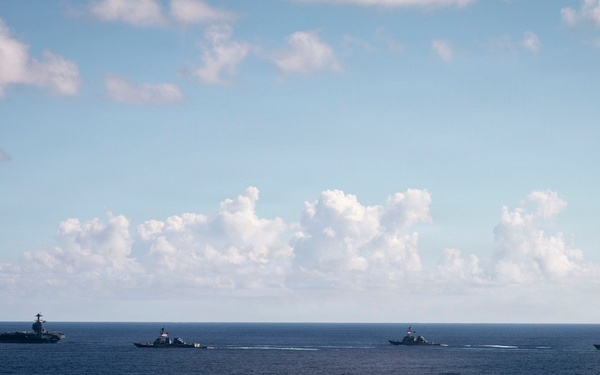 Gerald R. Ford Carrier Strike Group Operations