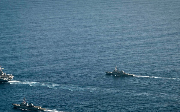 Gerald R. Ford Carrier Strike Group Operations