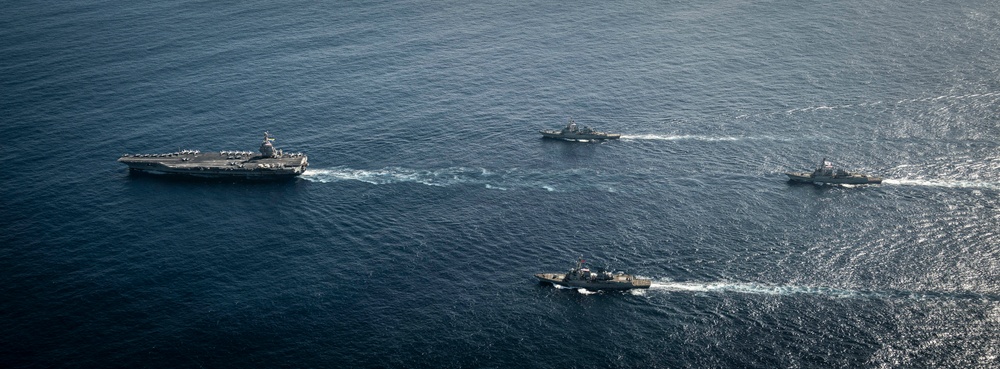 Gerald R. Ford Carrier Strike Group Operations