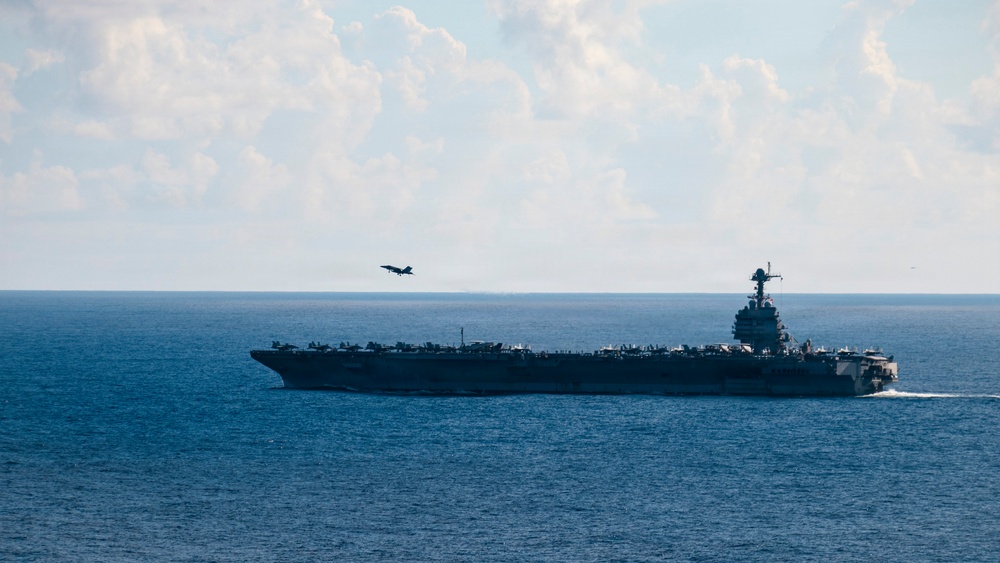 Gerald R. Ford Carrier Strike Group Operations