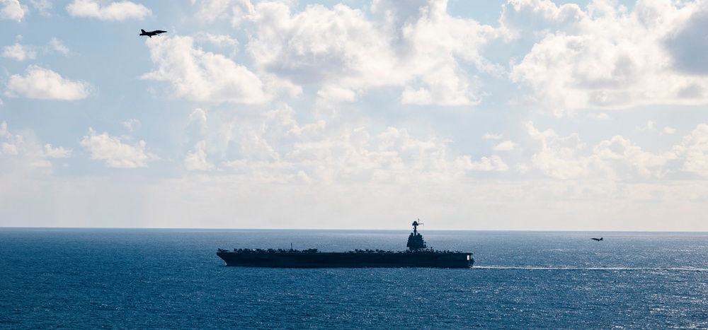 Gerald R. Ford Carrier Strike Group Operations