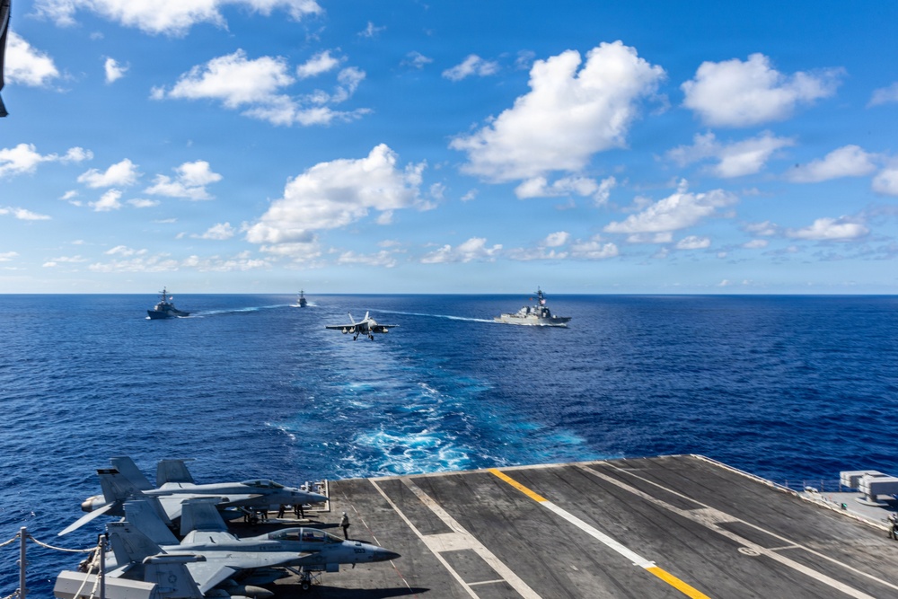 Gerald R. Ford Carrier Strike Group Operations