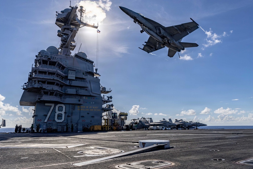 USS Gerald R. Ford (CVN 78) Flight Operations