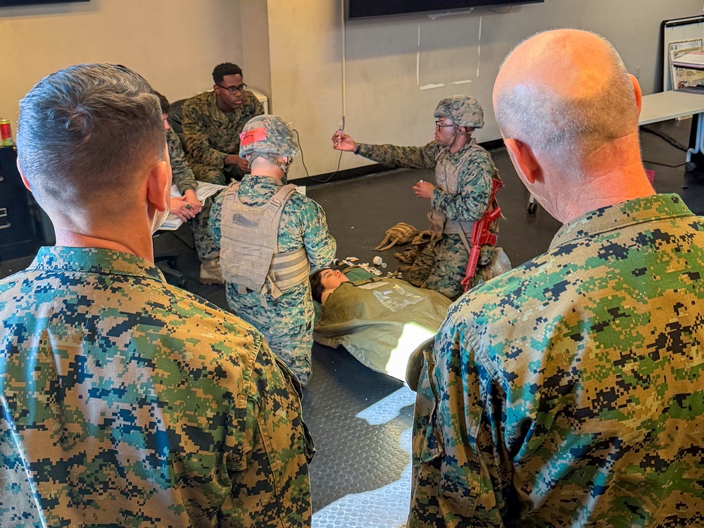 SMMC Ruiz visits MCB Camp Pendleton