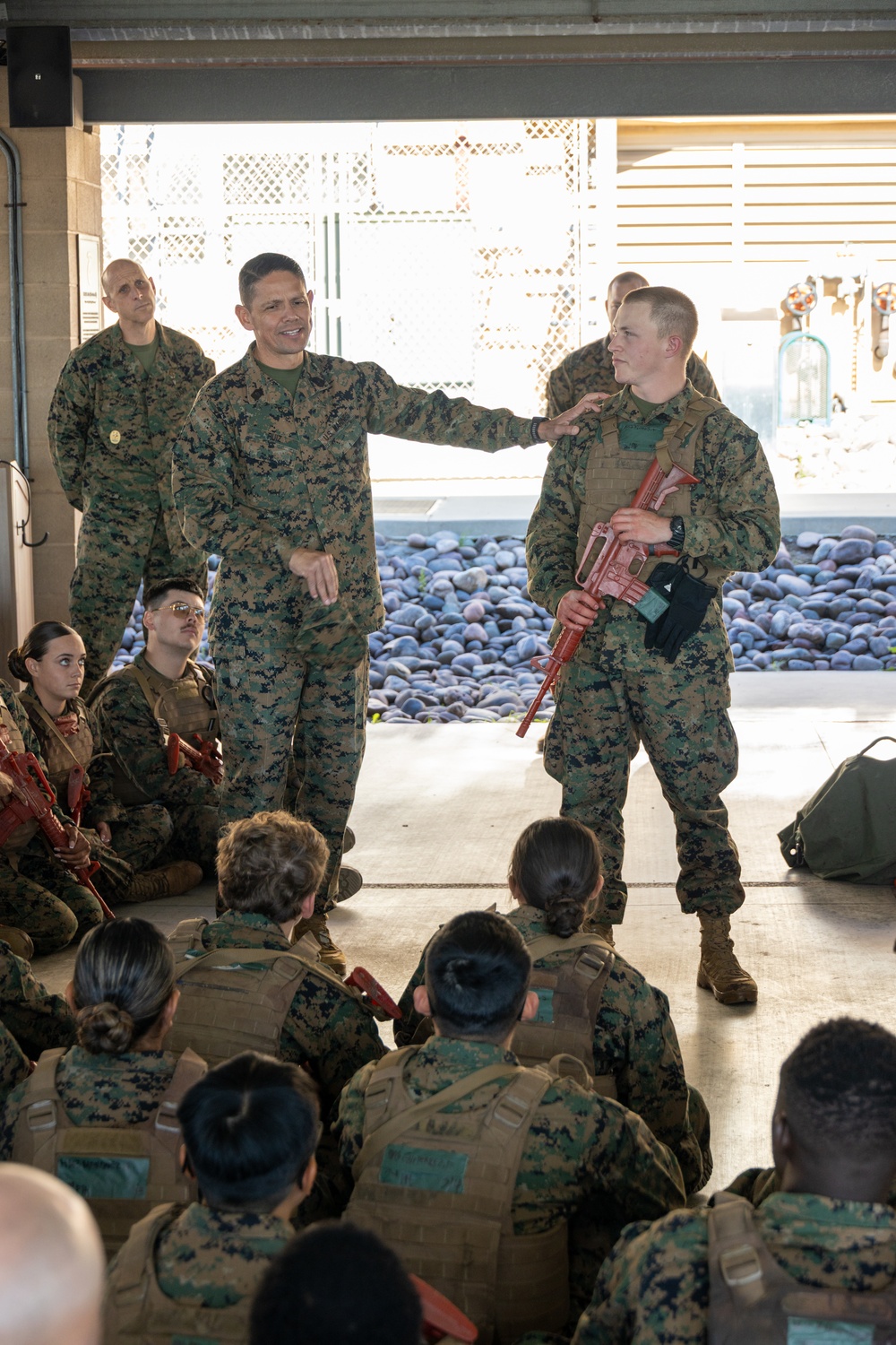 SMMC Ruiz visits MCB Camp Pendleton