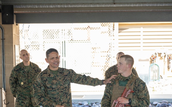 SMMC Ruiz visits MCB Camp Pendleton