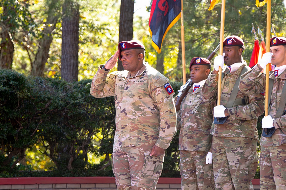 82nd ADSB Welcomes New Senior Enlisted Leader During Change of Responsibility Ceremony