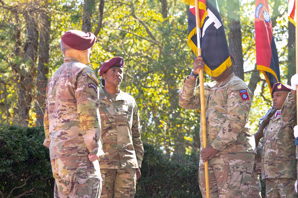 82nd ADSB Welcomes New Senior Enlisted Leader During Change of Responsibility Ceremony