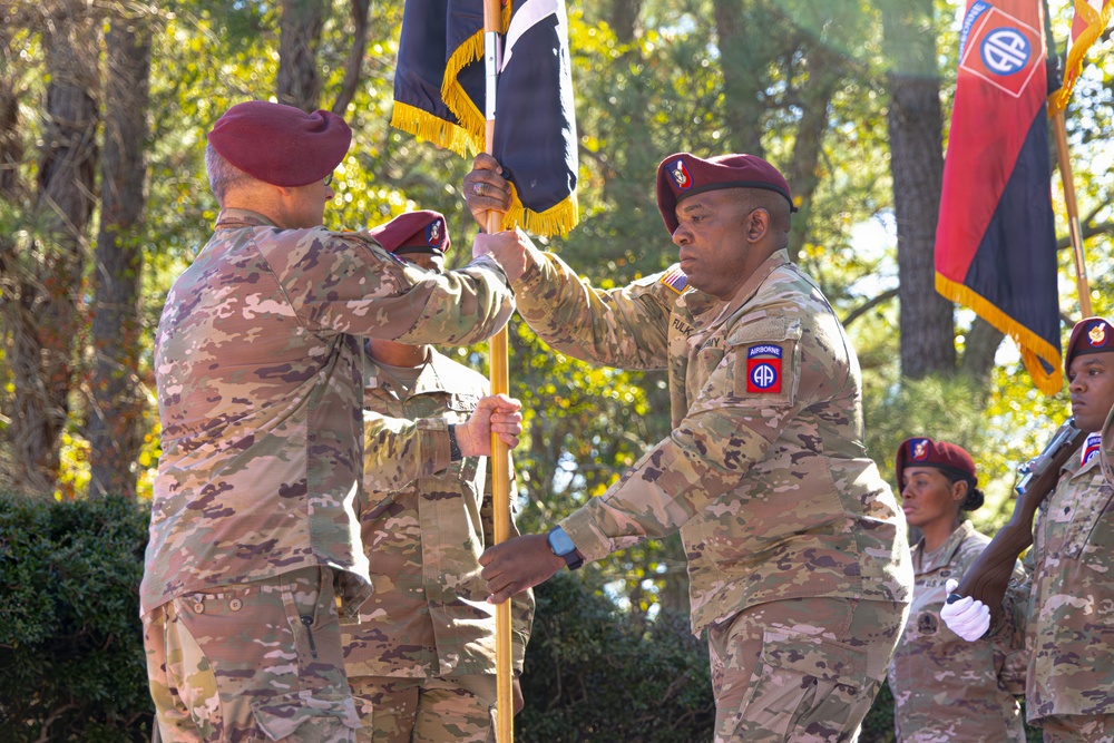 82nd ADSB Welcomes New Senior Enlisted Leader During Change of Responsibility Ceremony