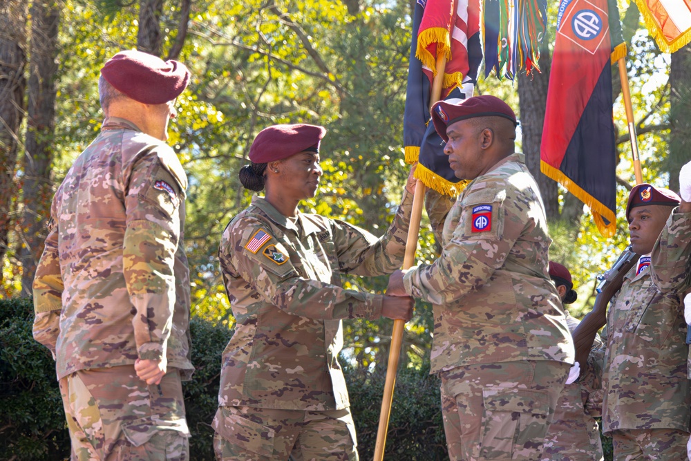 82nd ADSB Welcomes New Senior Enlisted Leader During Change of Responsibility Ceremony