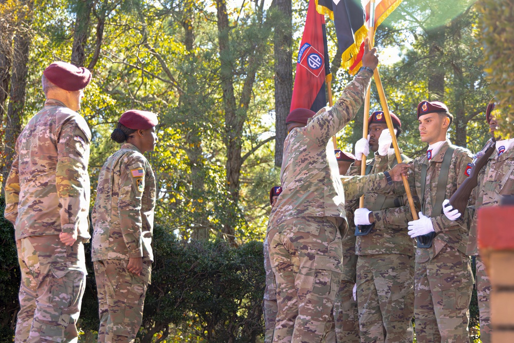 82nd ADSB Welcomes New Senior Enlisted Leader During Change of Responsibility Ceremony