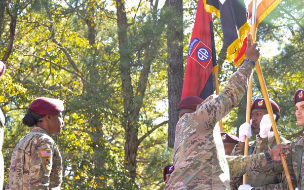 82nd ADSB Welcomes New Senior Enlisted Leader During Change of Responsibility Ceremony