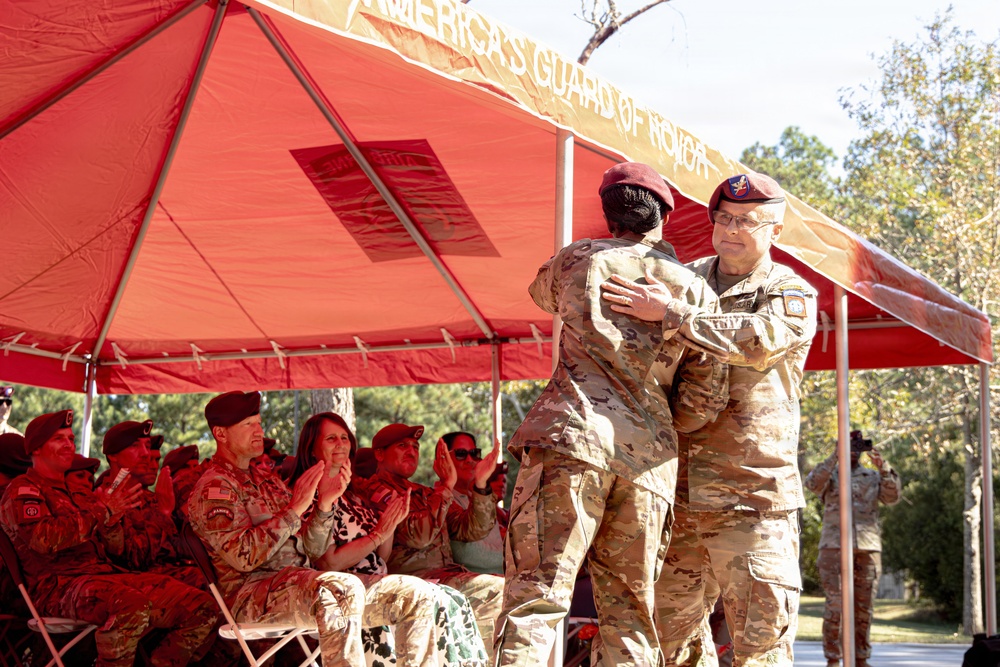 82nd ADSB Welcomes New Senior Enlisted Leader During Change of Responsibility Ceremony