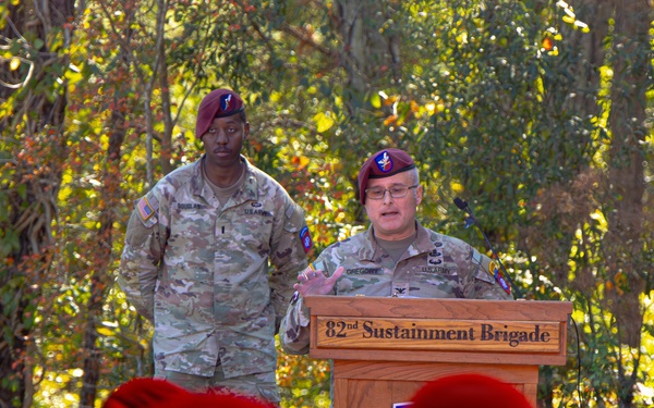 82nd ADSB Welcomes New Senior Enlisted Leader During Change of Responsibility Ceremony